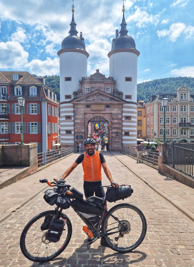 Die alte Brücke in Heidelberg