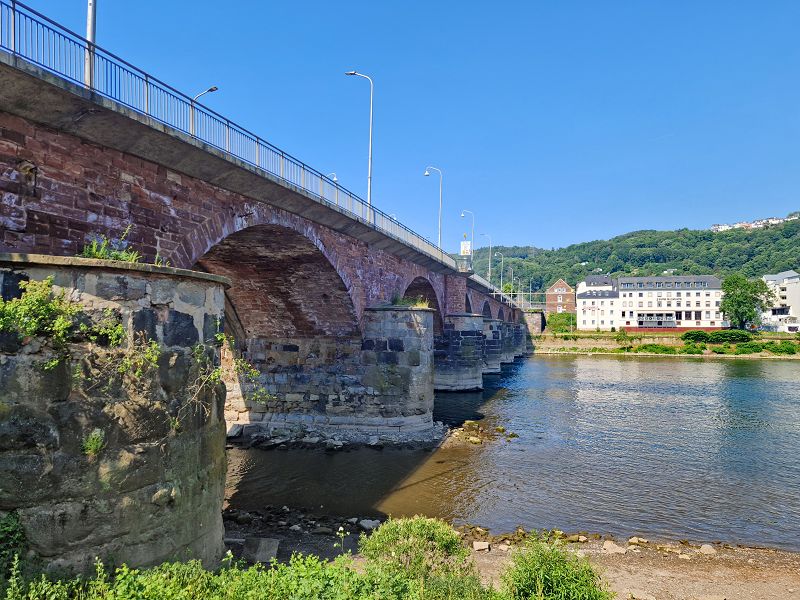 Die Römerbrücke in Trier
